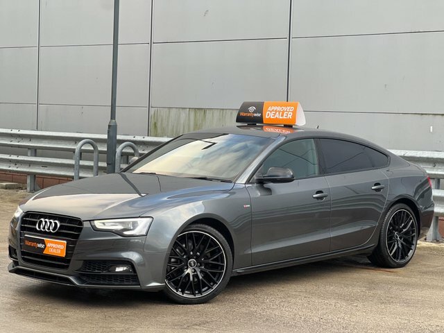 Audi A5 2016 2.0 Tdi Black Edition Plus Sportback Euro 6 OV16FCE Black #3
