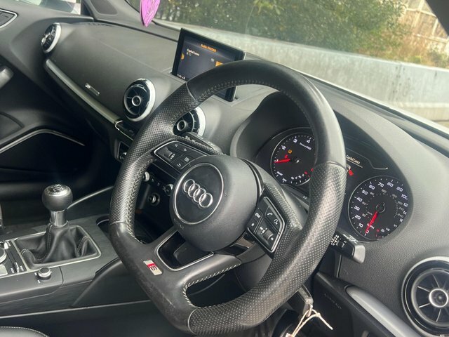 Audi A3 2017 1.6 Tdi S Line Sportback Euro 6 Ss FV66YMG White #3