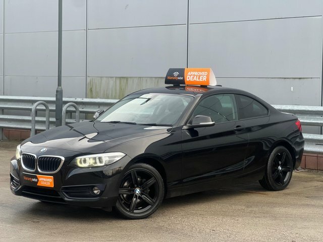 BMW 2 Series 2017 1.5 218I Sport Euro 6 Ss SO67BNA Black #3