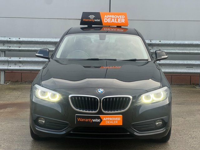 BMW 2 Series 2017 1.5 218I Sport Euro 6 Ss SO67BNA Black #2