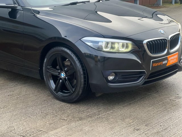 BMW 2 Series 2017 1.5 218I Sport Euro 6 Ss SO67BNA Black #4