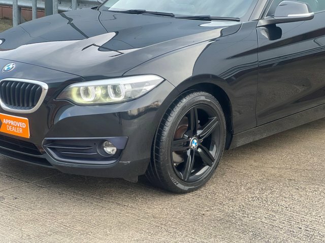 BMW 2 Series 2017 1.5 218I Sport Euro 6 Ss SO67BNA Black #5