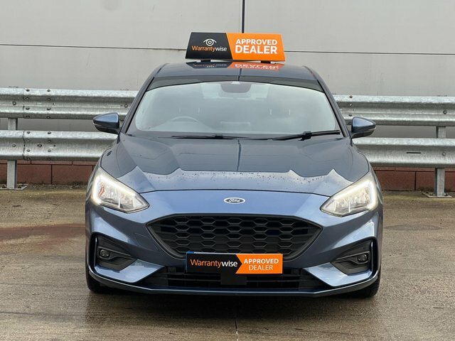 Ford Focus 2018 1.5 Ecoblue St-line Euro 6 Ss SY68NWH Blue #2