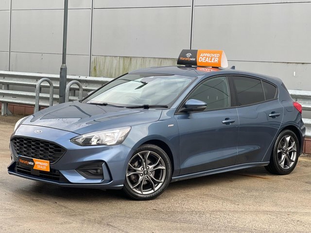Ford Focus 2018 1.5 Ecoblue St-line Euro 6 Ss SY68NWH Blue #3
