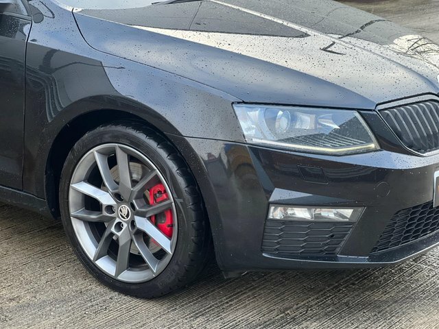 Skoda Octavia 2014 2.0 Tdi Vrs Euro 5 Ss LG64DTK Black #4