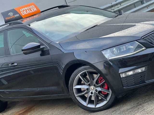 Skoda Octavia 2014 2.0 Tdi Vrs Euro 5 Ss LG64DTK Black #6