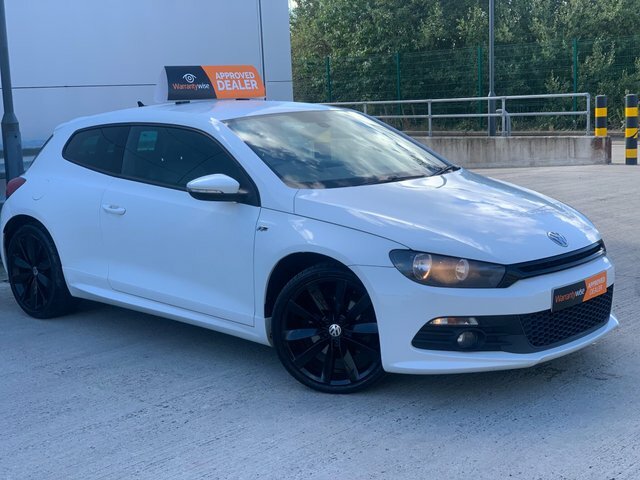 Volkswagen Scirocco 2014 2.0 Tdi R-line Euro 5 Leather, Nav White