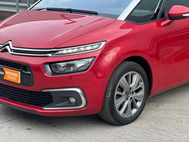 Citroen Grand C4 Picasso 2016 1.6 Bluehdi Flair Euro 6 Ss PO66ZBY Red #4