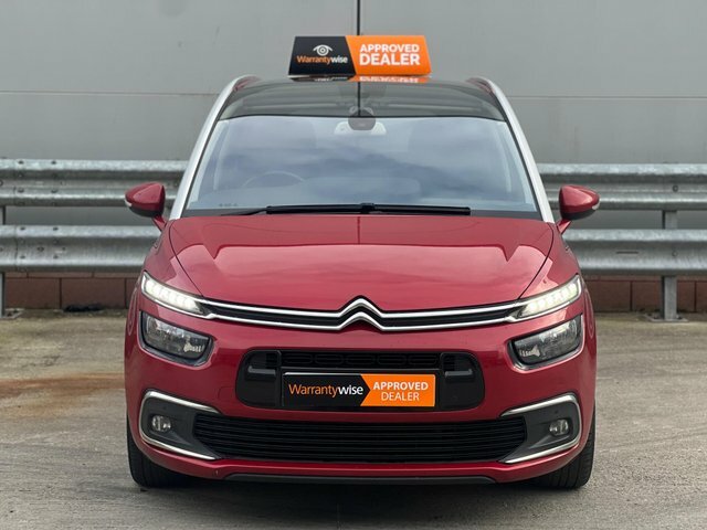 Citroen Grand C4 Picasso 2016 1.6 Bluehdi Flair Euro 6 Ss PO66ZBY Red #2