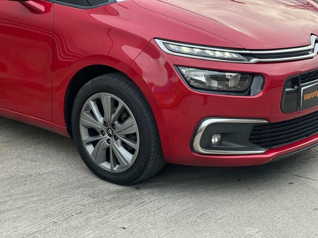 Citroen Grand C4 Picasso 2016 1.6 Bluehdi Flair Euro 6 Ss PO66ZBY Red #5
