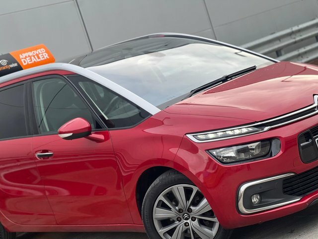 Citroen Grand C4 Picasso 2016 1.6 Bluehdi Flair Euro 6 Ss PO66ZBY Red #6