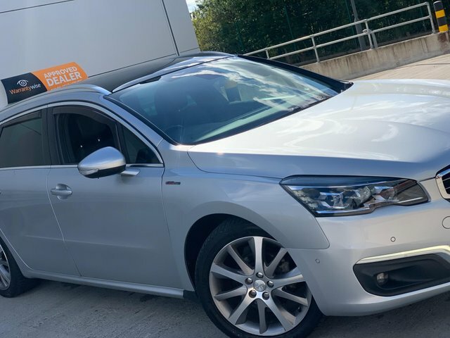 Peugeot 508 2016 1.6 Bluehdi Gt Line Euro 6 Ss SX16KND Silver #6