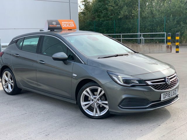 Vauxhall Astra 2018 1.4I Turbo Sri VX Line Nav Euro 6 Grey