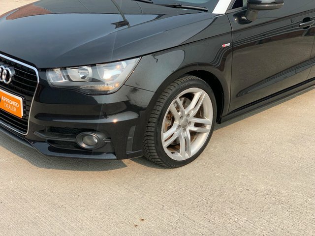 Audi A1 2013 2.0 Tdi S Line Sportback Euro 5 Ss ST13GUC Black #4