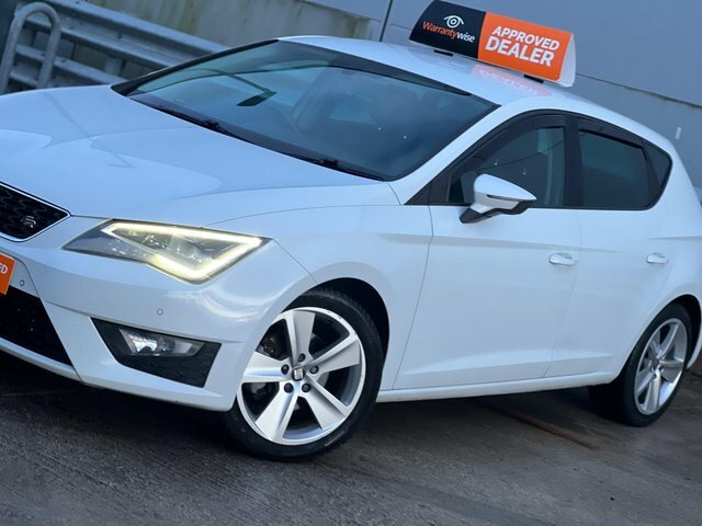 Seat Leon 2015 2.0 Tdi Cr Fr Euro 5 Ss DA15LXG White #5