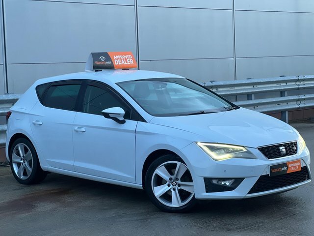 Seat Leon 2015 2.0 Tdi Cr Fr Euro 5 Ss White