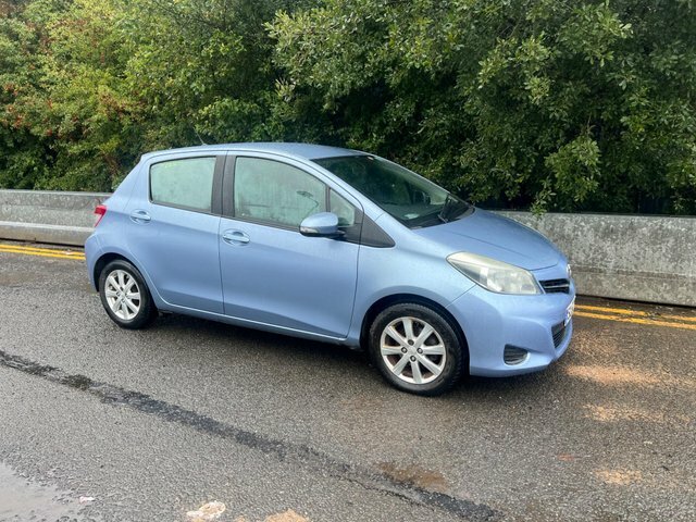 Toyota Yaris 2012 1.33 Dual Vvt-i Tr Euro 5 Blue