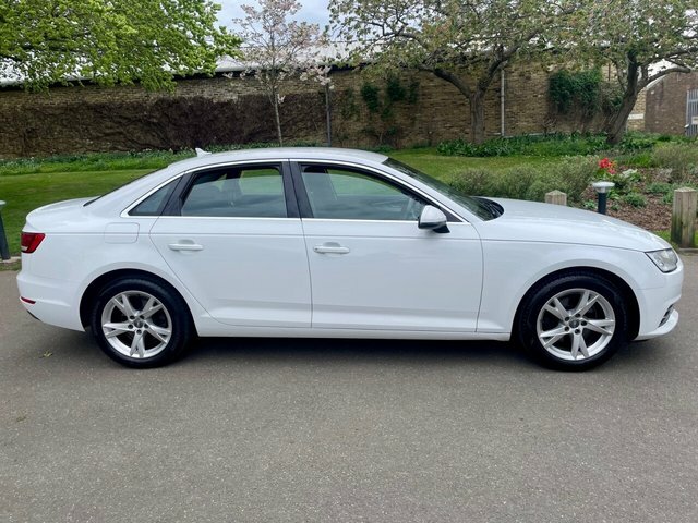 Audi A4 Saloon LX66LNC White #4