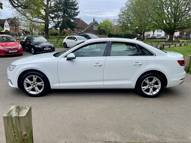Audi A4 Saloon LX66LNC White #6