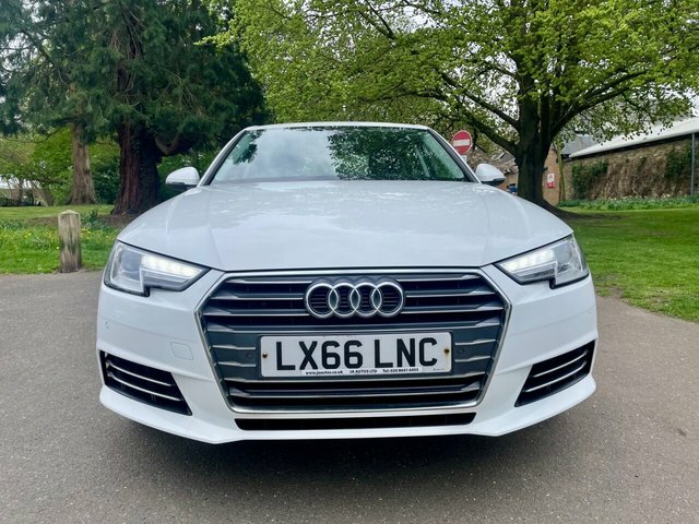 Audi A4 Saloon LX66LNC White #2