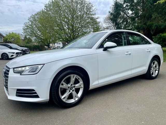Audi A4 Saloon LX66LNC White #3