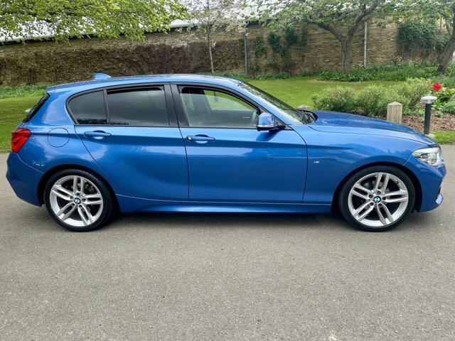 BMW 1 Series Hatchback VK66XNZ Blue #4