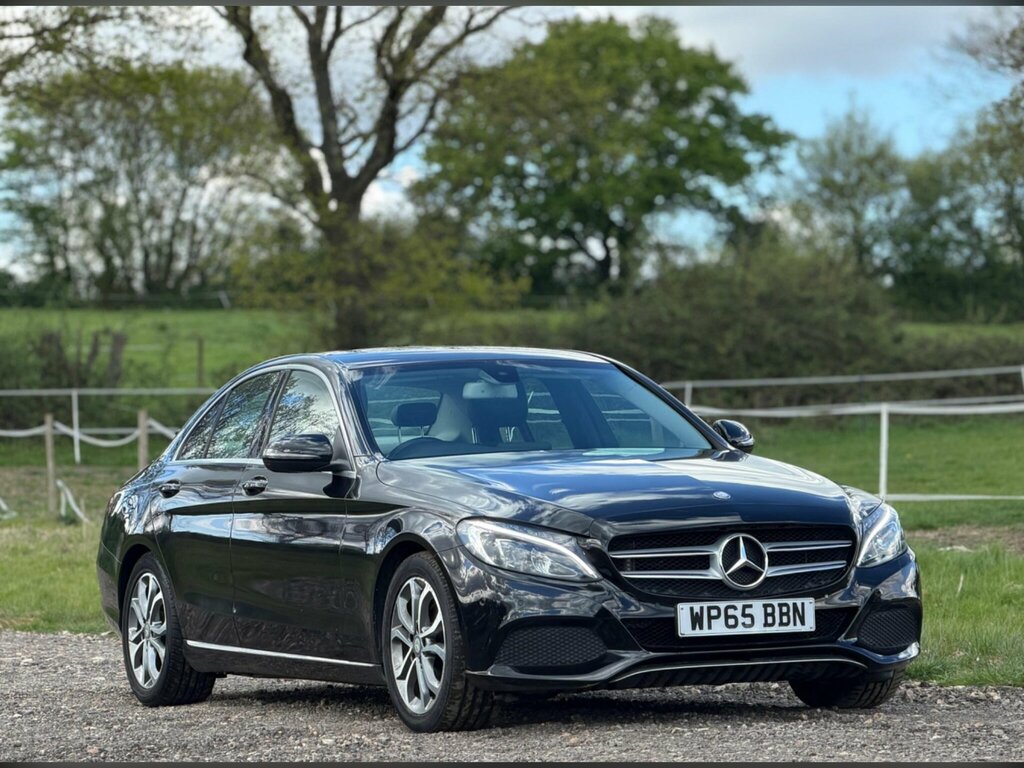 Mercedes-Benz C Class 2.1 C220d Sport 7G-tronic Euro 6 Ss WP65BBN Black #2