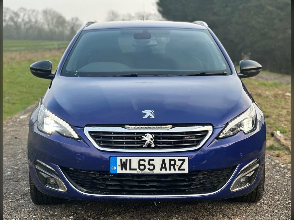 Peugeot 308 SW 1.2 Puretech Gt Line Eat Euro 6 Ss WL65ARZ Blue #3