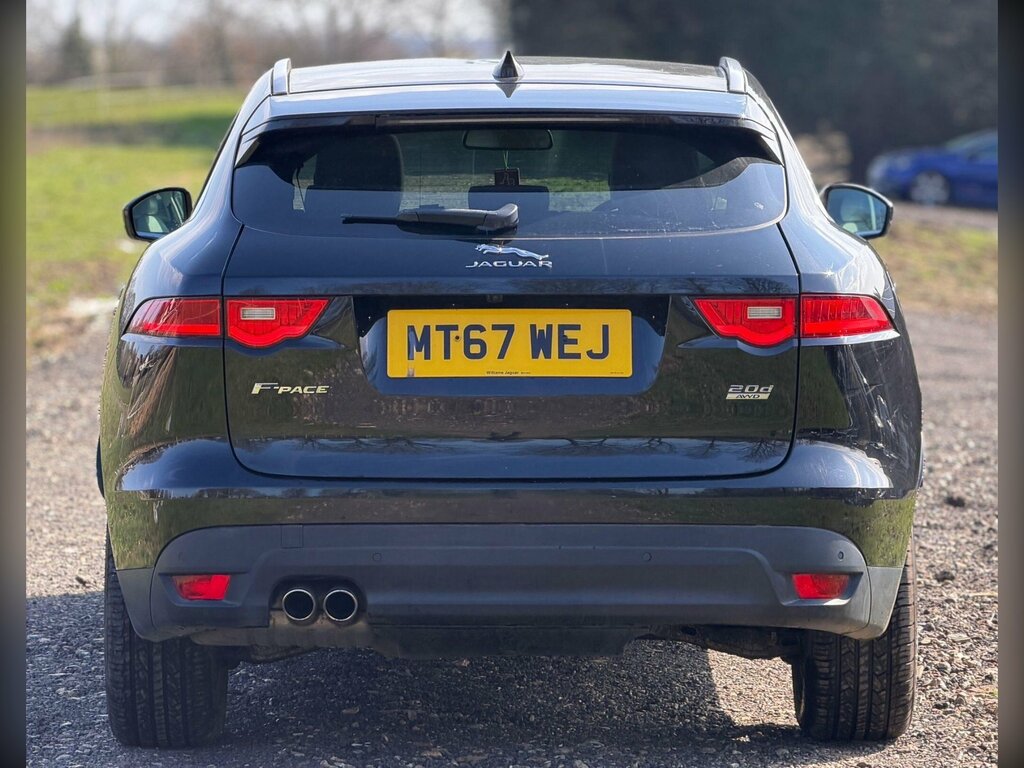 Jaguar F-Pace 2.0 D180 Portfolio Awd Euro 6 Ss MT67WEJ Black #6