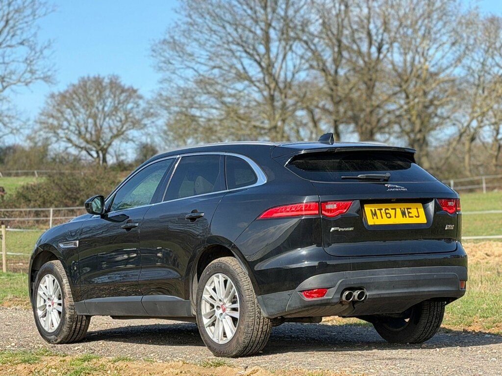 Jaguar F-Pace 2.0 D180 Portfolio Awd Euro 6 Ss MT67WEJ Black #5