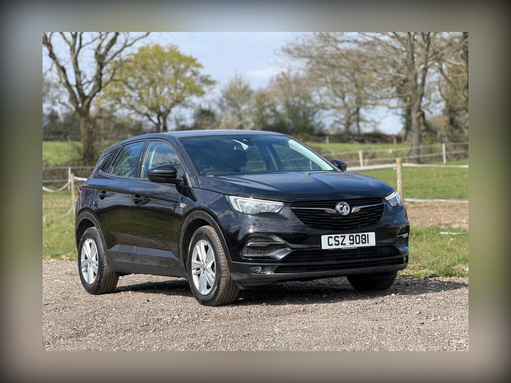 Vauxhall Grandland X 1.2 Turbo Se Euro 6 Ss CSZ9081 Black #3