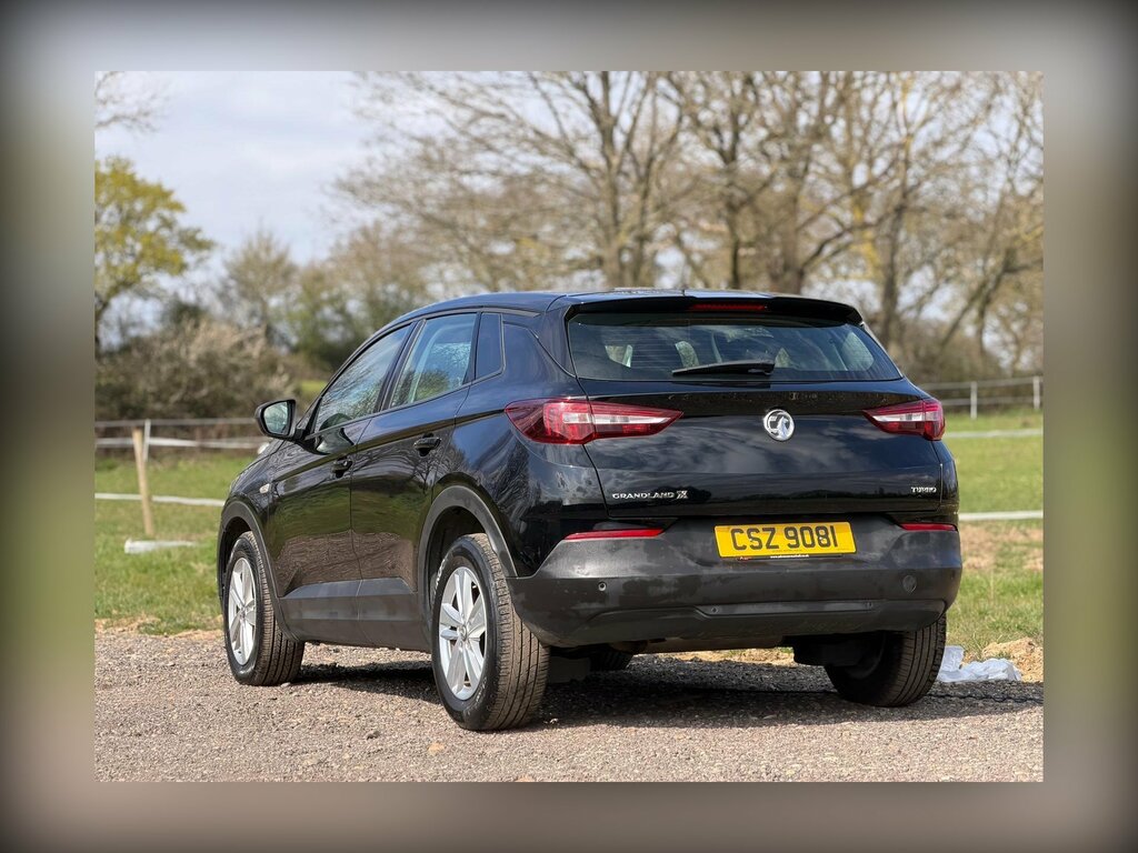 Vauxhall Grandland X 1.2 Turbo Se Euro 6 Ss CSZ9081 Black #6