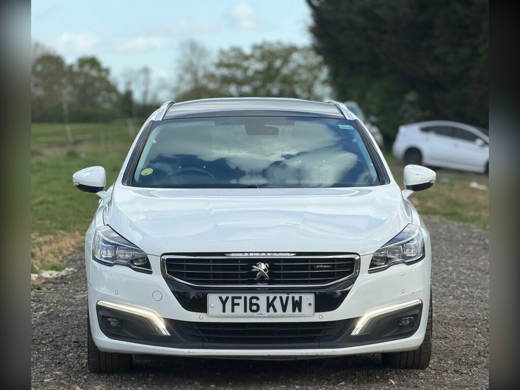 Peugeot 508 SW 1.6 Bluehdi Gt Line Euro 6 Ss White #2