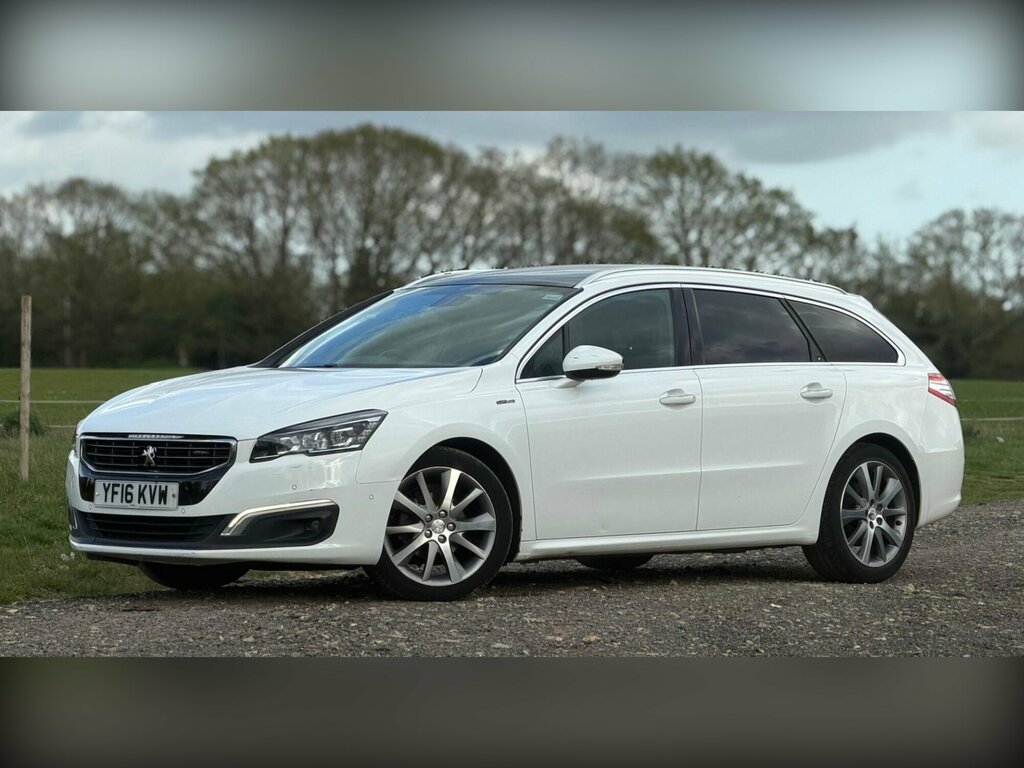 Peugeot 508 SW 1.6 Bluehdi Gt Line Euro 6 Ss White
