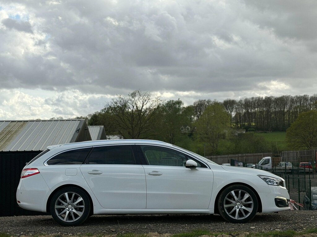 Peugeot 508 SW 1.6 Bluehdi Gt Line Euro 6 Ss White #4