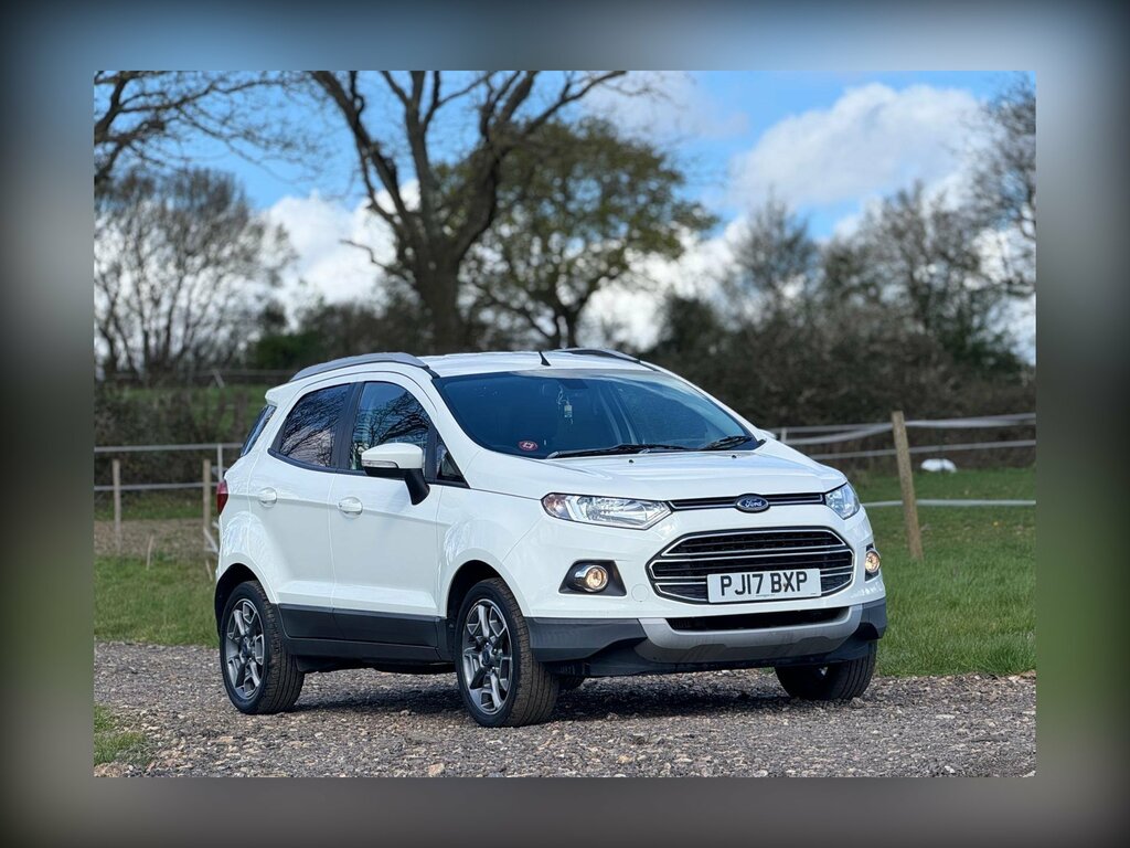 Ford Ecosport 1.0T Ecoboost Titanium 2Wd Euro 6 Ss PJ17BXP White #4