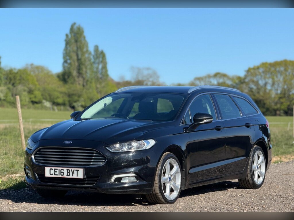 Ford Mondeo 2.0 Tdci Titanium Powershift Euro 6 Ss CE16BYT Black #3