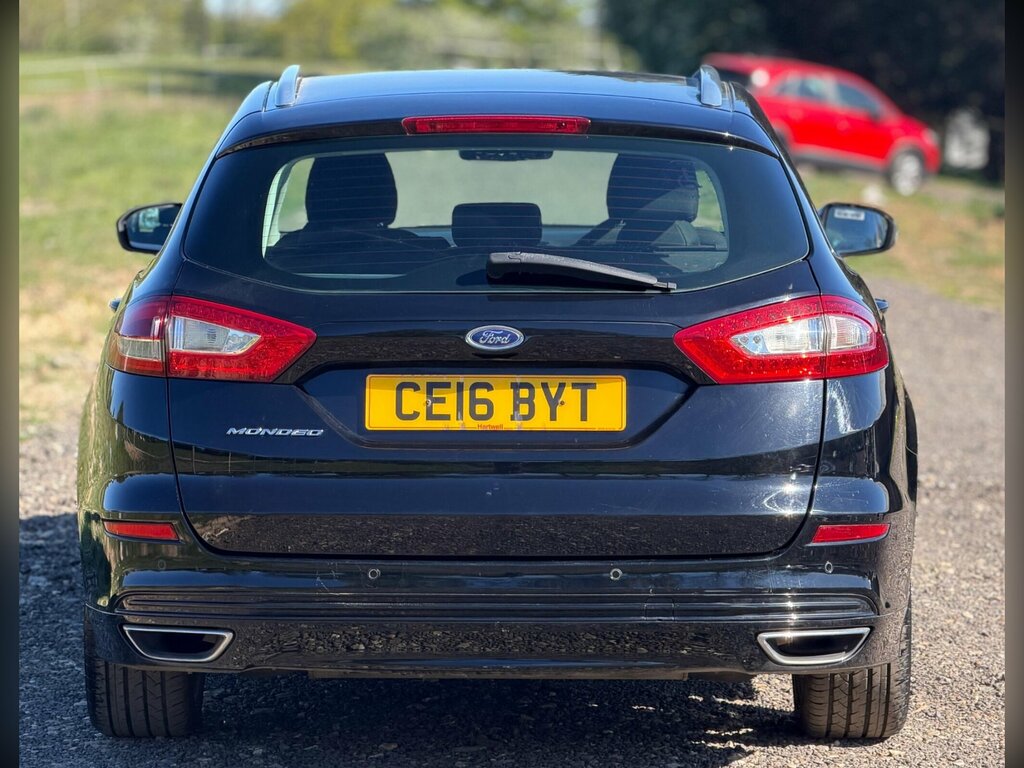 Ford Mondeo 2.0 Tdci Titanium Powershift Euro 6 Ss CE16BYT Black #6