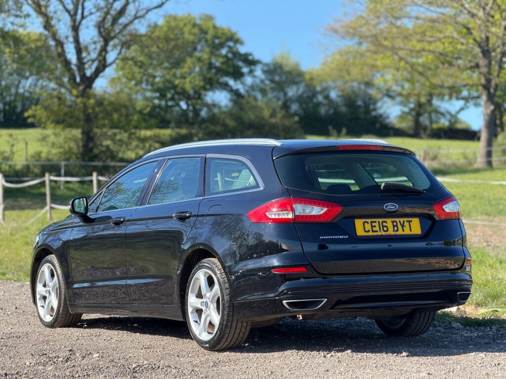 Ford Mondeo 2.0 Tdci Titanium Powershift Euro 6 Ss CE16BYT Black #5