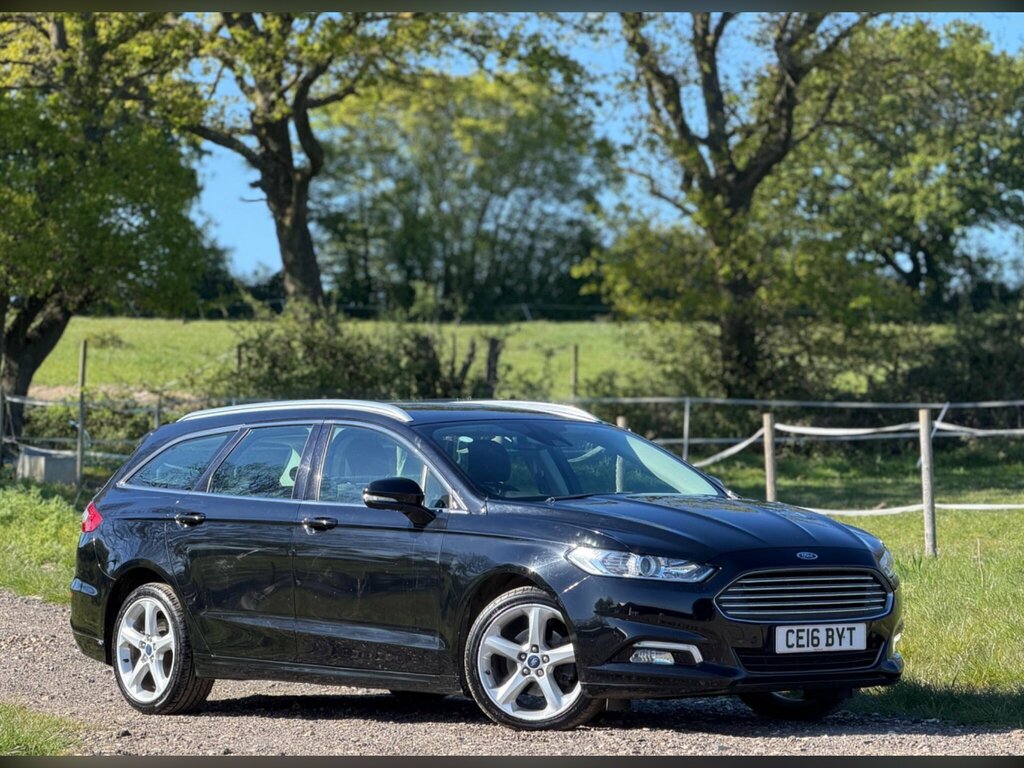 Ford Mondeo 2.0 Tdci Titanium Powershift Euro 6 Ss Black