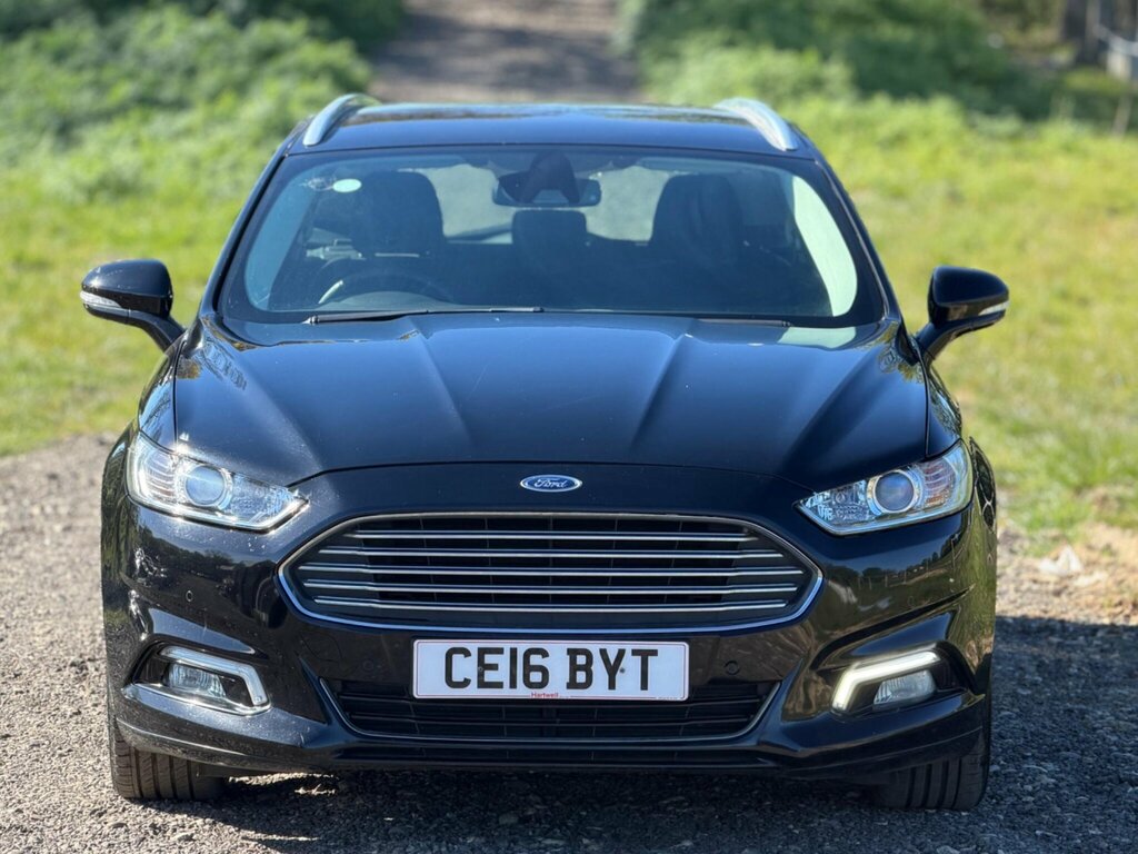 Ford Mondeo 2.0 Tdci Titanium Powershift Euro 6 Ss CE16BYT Black #2