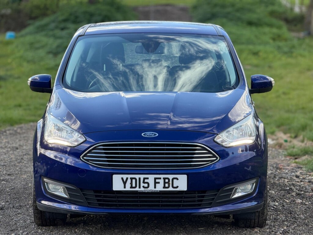 Ford C-Max 2.0 Tdci Titanium Powershift Euro 6 Ss Nav YD15FBC Blue #2