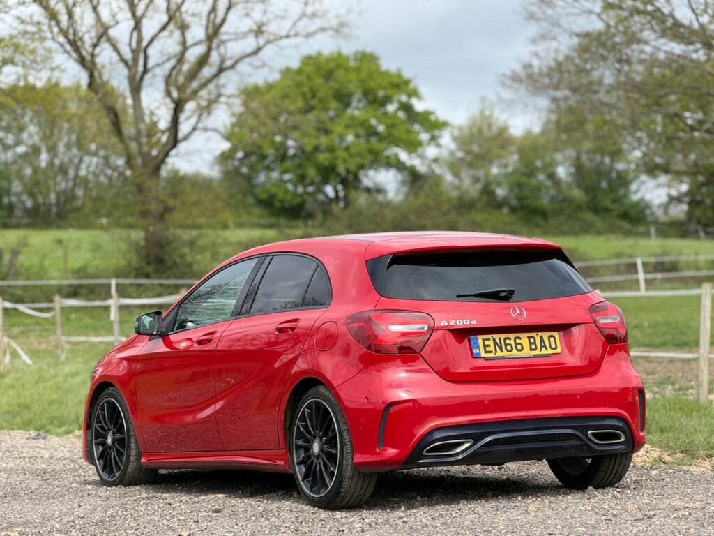 Mercedes-Benz A Class 2.1 A200d Amg Line Premium 7G-dct Euro 6 Ss 5 EN66BAO Red #5
