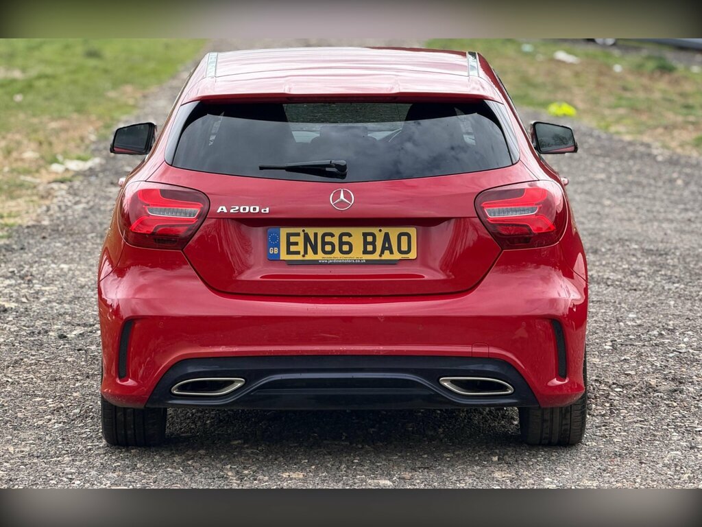 Mercedes-Benz A Class 2.1 A200d Amg Line Premium 7G-dct Euro 6 Ss 5 EN66BAO Red #6