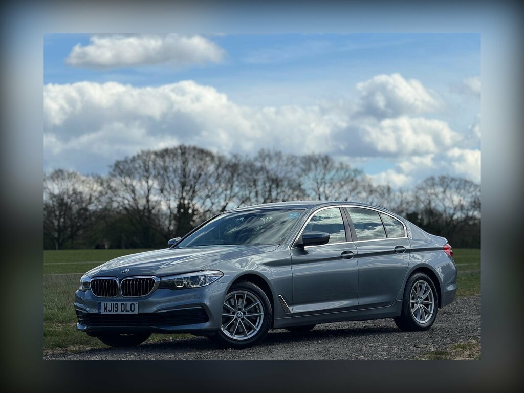 BMW 5 Series 2.0 520D Se Euro 6 Ss MJ19DLO Blue #2