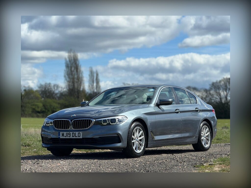 BMW 5 Series 2.0 520D Se Euro 6 Ss MJ19DLO Blue #4