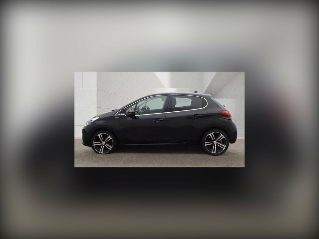 Peugeot 208 1.2 Puretech Gt Line Euro 6 Ss NV17GXJ Black #2