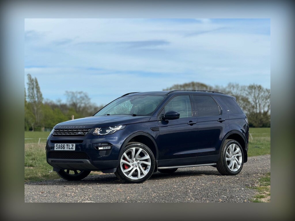 Land Rover Discovery Sport 2.0 Td4 Se Tech 4Wd Euro 6 Ss Blue