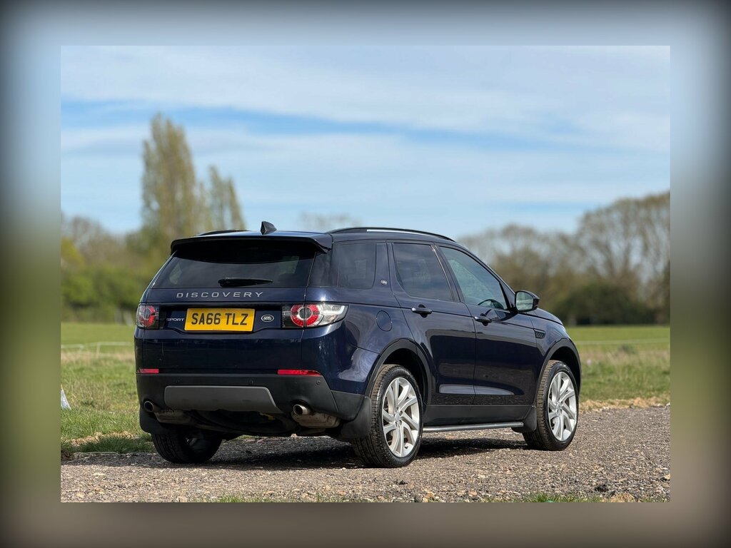 Land Rover Discovery Sport 2.0 Td4 Se Tech 4Wd Euro 6 Ss SA66TLZ Blue #5