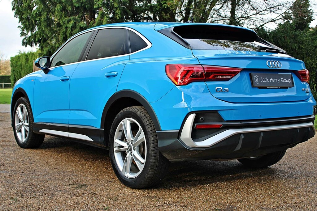 Audi Q3 Sportback 45 Tfsi S Line Quattro 4Wd Blue #3